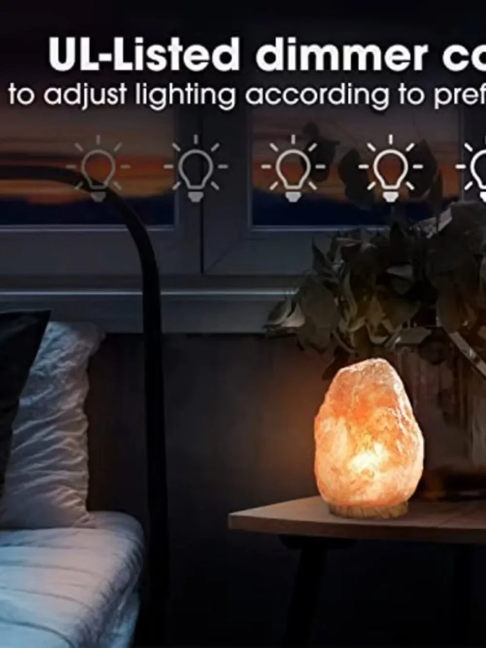 Natural Himalayan Salt Lamp Hand Carved Natural Chunk Pink Crystal Rock Salt